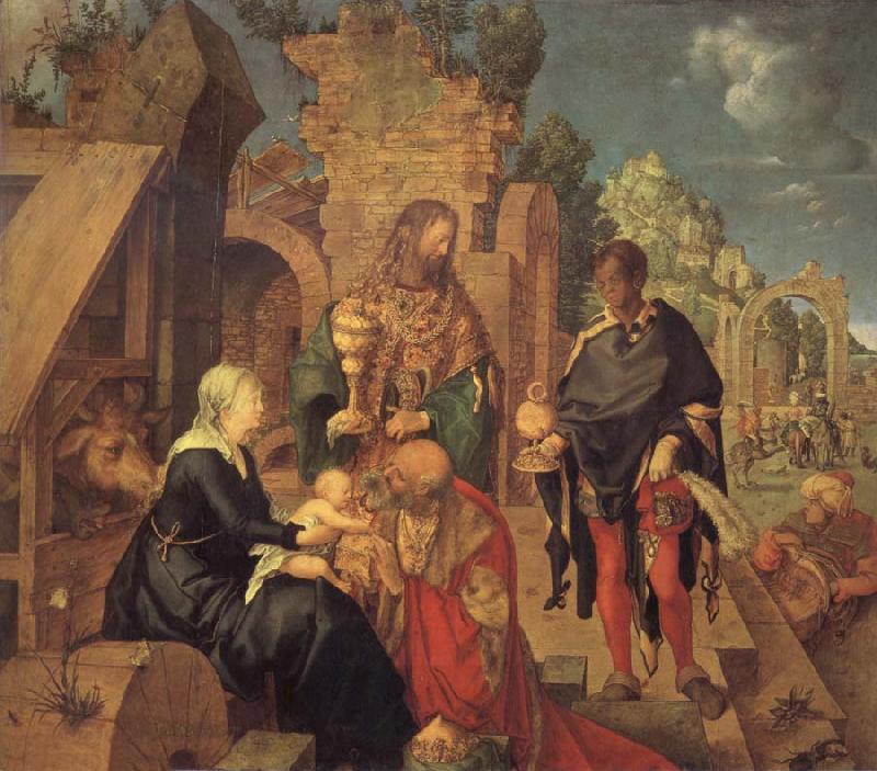 Albrecht Durer The Adoration of the Magi oil painting picture